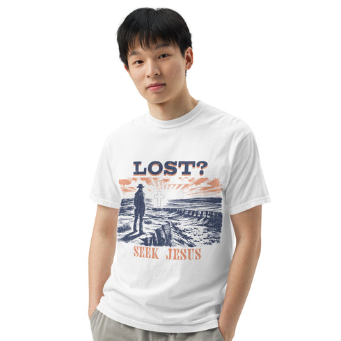 Lost Seek Jesus Christian Bible Verse T-Shirt